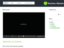 Tablet Screenshot of buenisimoyriquisimo.com